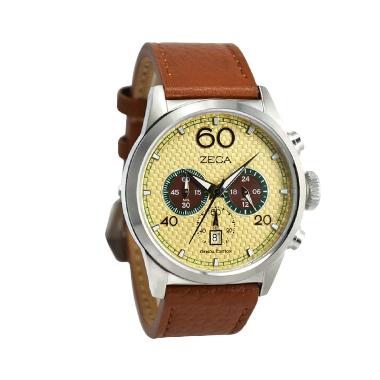 Zeca 240M-LLB-C-S7 Jam Tangan Pria - Brown