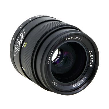 ZHONG YI 35mm F/2.0 Black Lensa Kamera for Canon