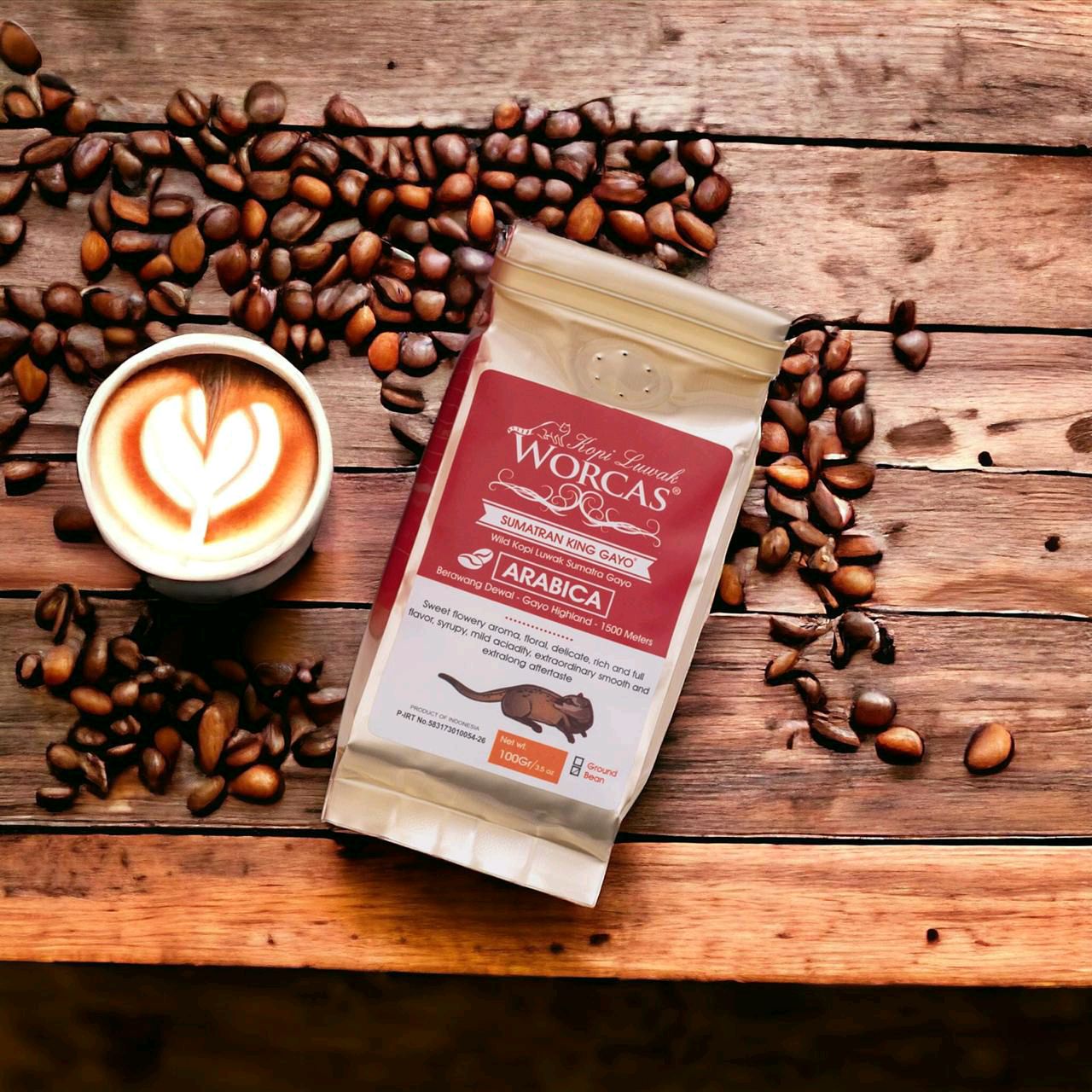 Jual Worcas Kopi Luwak The Heritage Luxury Package 300gr - Biji (bean) Di Seller Qq Luckyshop - Ancol-2, Kota Jakarta Utara | Blibli