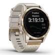 JAM TANGAN GARMIN SMARTWATCH PRIA SMARTWATCH FENIX 7S SPPH SOL CREAM GOLD TIW NYLON BD GPS SEA FENIX7S JAM TANGAN PRIA WANITA JAM DIGITAL WANITA RS