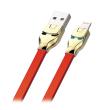 ZOLA Marvel Lightning Kabel Data iPhone - Red [100 cm Fast Data Sync & Charging 2.1A]