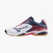 Jual Mizuno WAVE FANG SS2 Sepatu Badminton Putih Hitam Merah 38