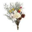 1 Bunch Natural Dried Flowers Bouquet Lover Grass Home Party Decor Crafts H8O1