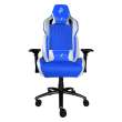 1STPLAYER GAMING CHAIR DK2 - BLUE WHITE - All Steel Skeleton - High Density Integrated Molded Foam