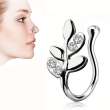 Promo 2xFake Nose Rings 18G Faux Fake Lip Ear Septum Ring Non Piercing