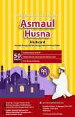 Jual Flash Card Asmaul Husna - Kartu Belajar Edukasi - Konsep Studio di Seller TokoSayaSurabaya