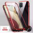 Promo Samsung Galaxy A12 Double Side Glass Magnetic Case Metal Cover