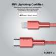Jual Kabel data AUKEY CB CL2 Braided Nylon Mfi USB-C