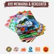 Jual Buku Mewarnai Anak 2 dan 3 Tahun Bercerita Karakter Bergambar