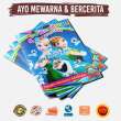 Jual Buku Mewarnai Anak 2 dan 3 Tahun Bercerita Karakter Bergambar