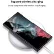 Promo Casing Samsung Galaxy S22 Ultra Leather Case Kick Stand Original