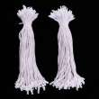 Promo 2x200 Pieces Hang Tag Cotton Fasteners Tie String 7.5 inch white