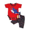 Jual OEM 013 Shark Pesek Setelan Jumper Bayi Laki-Laki [1