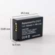 Jual GLO - Battery Replacement for Canon LP-E17 1500mAh Warna Hitam di