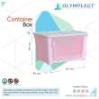 Promo Olymplast OBC Box Container 62 Liter Kotak Plastik Penyimpanan ...