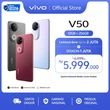 [NEW LAUNCH] vivo V50 5G (12/256) Rounded-edge Design, ZEISS Group Potrait, 6000mAh Battery+90W Flashcharge, IP68+IP69, vivo AI