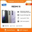 Xiaomi Redmi 15 (8GB/128GB) (8GB/256GB) Baterai besar 7000mAh dengan pengisian daya 33W | Ekspansi RAM hingga 16GB | Layar imersif 6.9