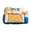 Snobby TPT 1577-2 Tas Bayi Besar Saku Aplikasi Boneka + TBSD Giraffe Series - Salem