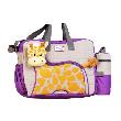 Snobby TPT 1577 Tas Bayi Besar Saku Aplikasi Boneka + TBSD Giraffe Series - Ungu